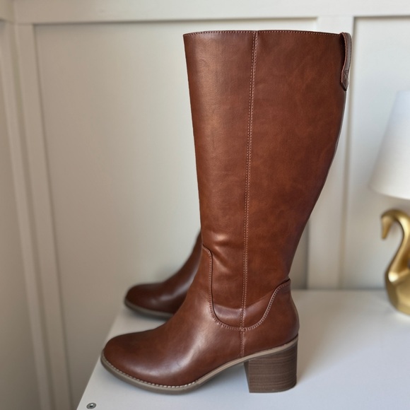 Universal Thread Tatiana Heeled Riding Boots Size Women's 11 - Picture 5 of 11